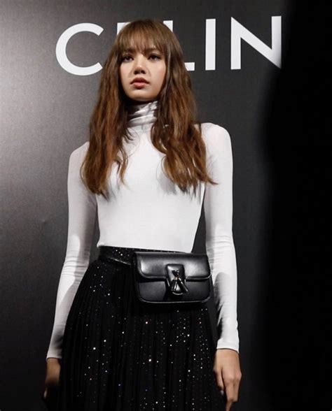 lisa at celine fashion week|lalisa and celine.